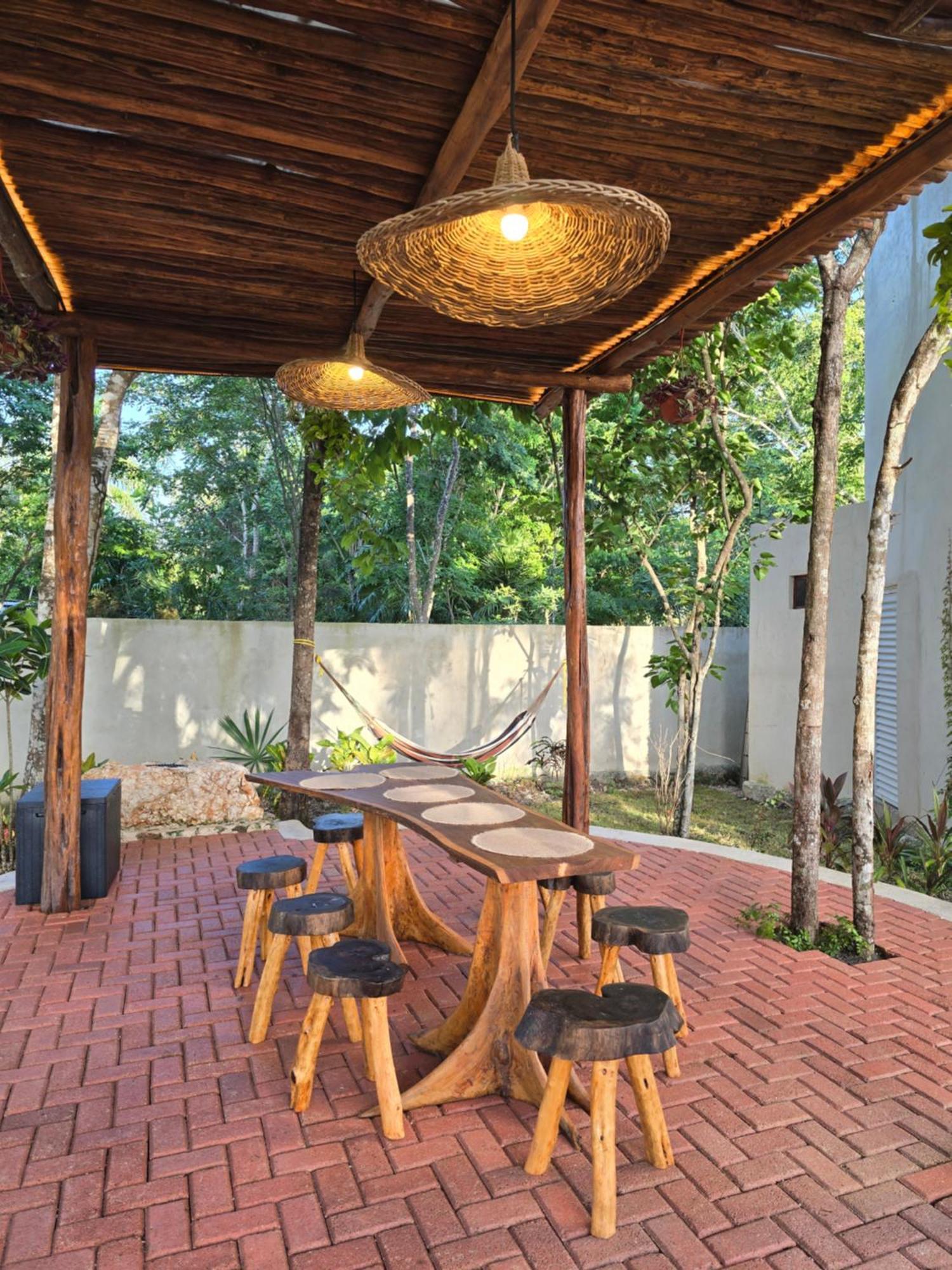 Villa Con Jacuzzi En Bacalar Buenavista  Bagian luar foto
