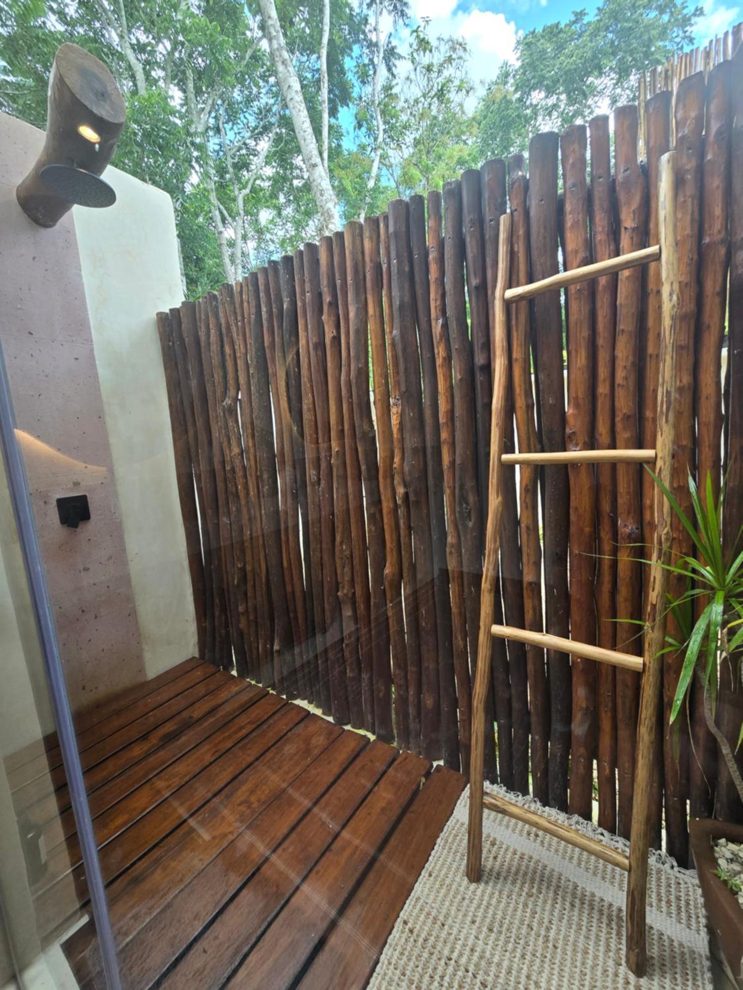 Villa Con Jacuzzi En Bacalar Buenavista  Bagian luar foto