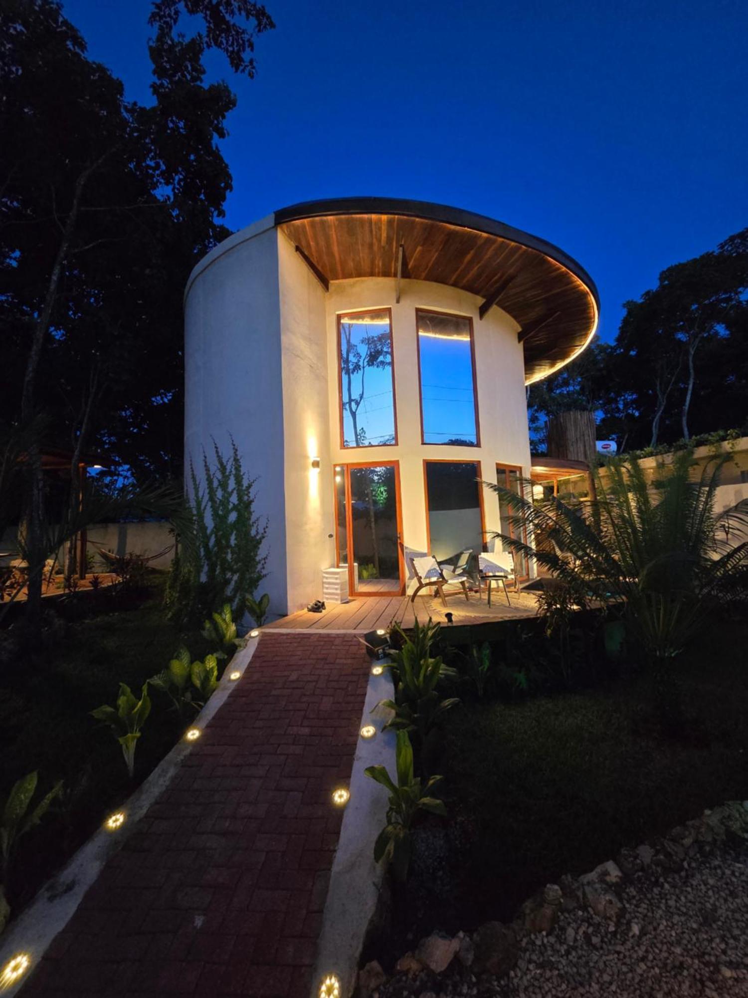 Villa Con Jacuzzi En Bacalar Buenavista  Bagian luar foto