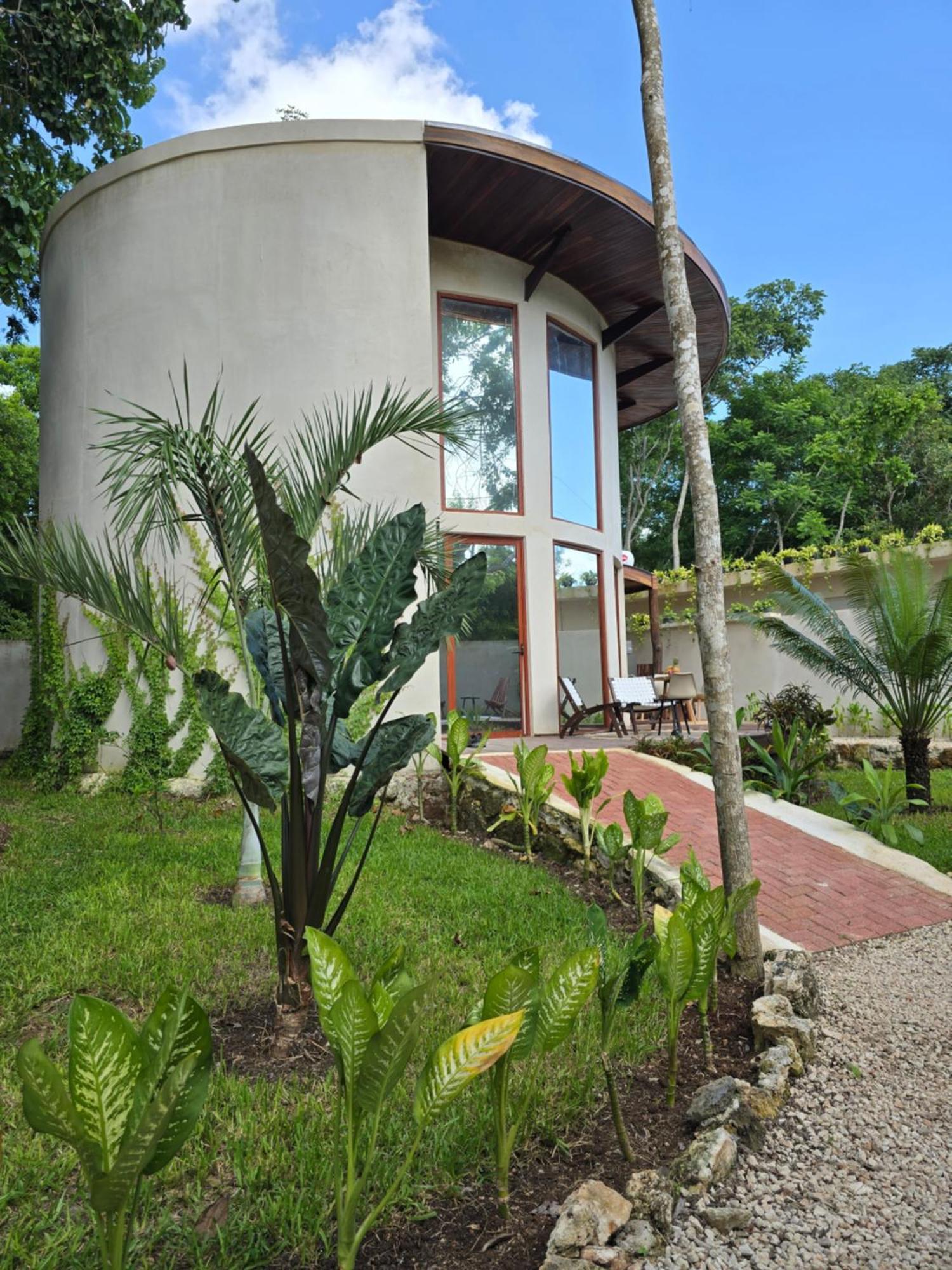Villa Con Jacuzzi En Bacalar Buenavista  Bagian luar foto