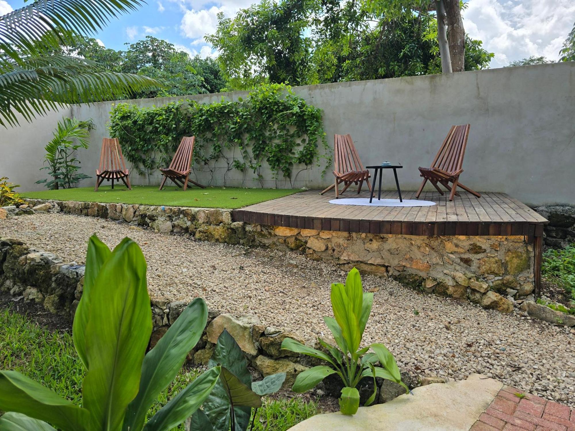 Villa Con Jacuzzi En Bacalar Buenavista  Bagian luar foto