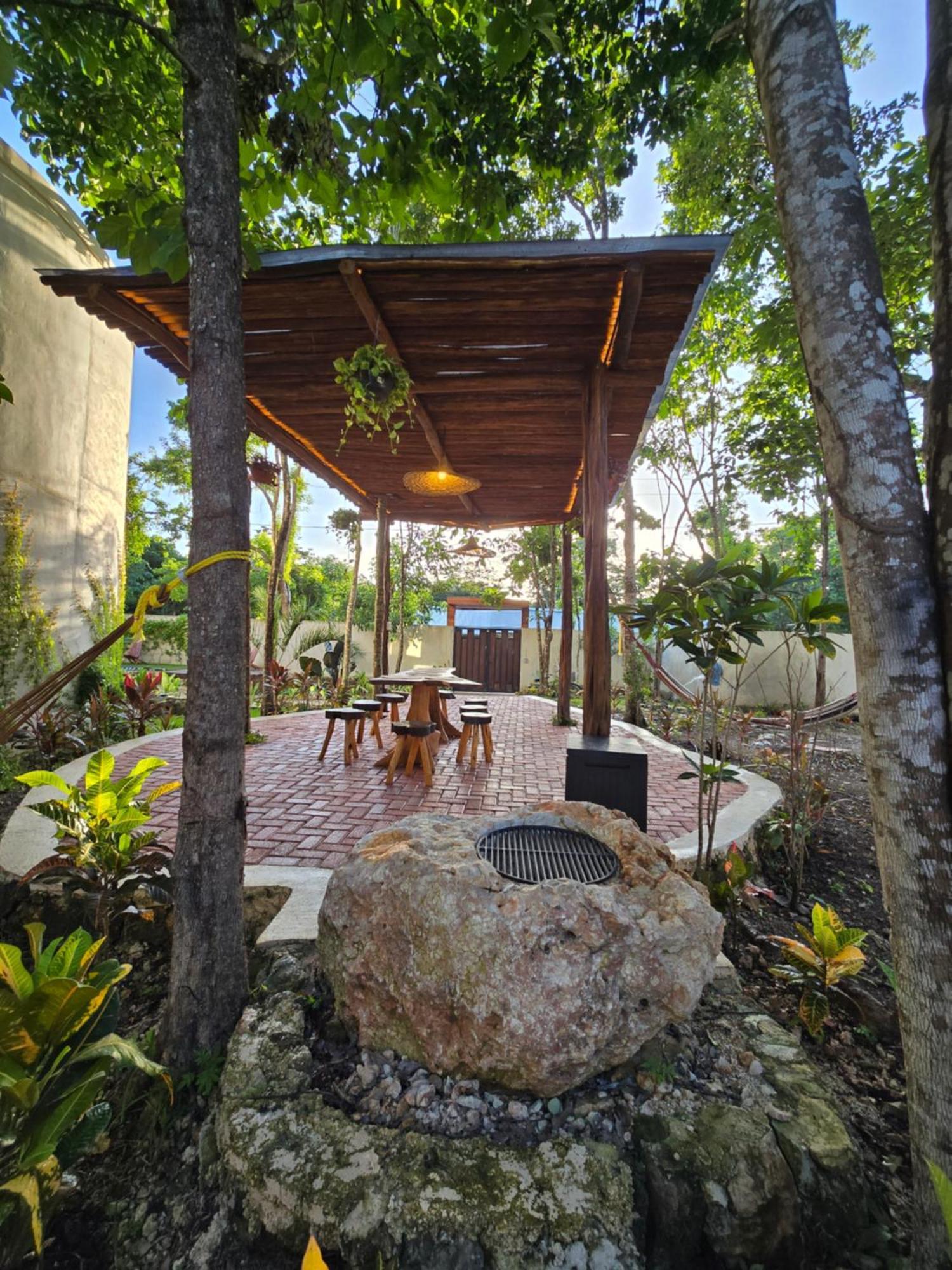 Villa Con Jacuzzi En Bacalar Buenavista  Bagian luar foto